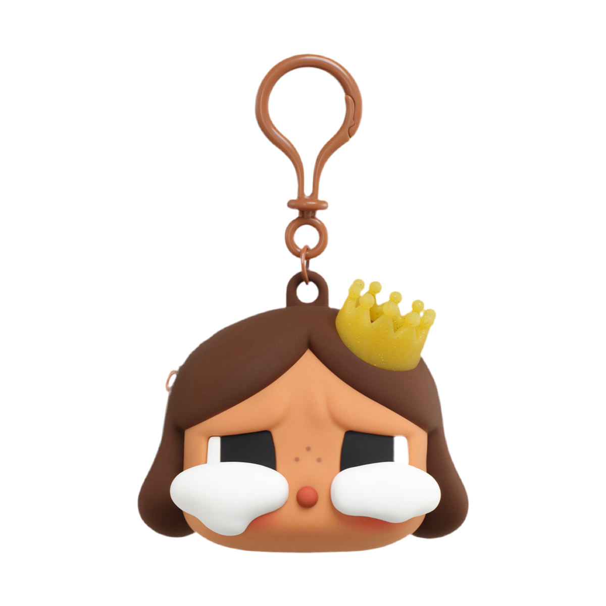 Pop Mart Crybaby Shiny Shiny Series-Earphone Case 'Brown'