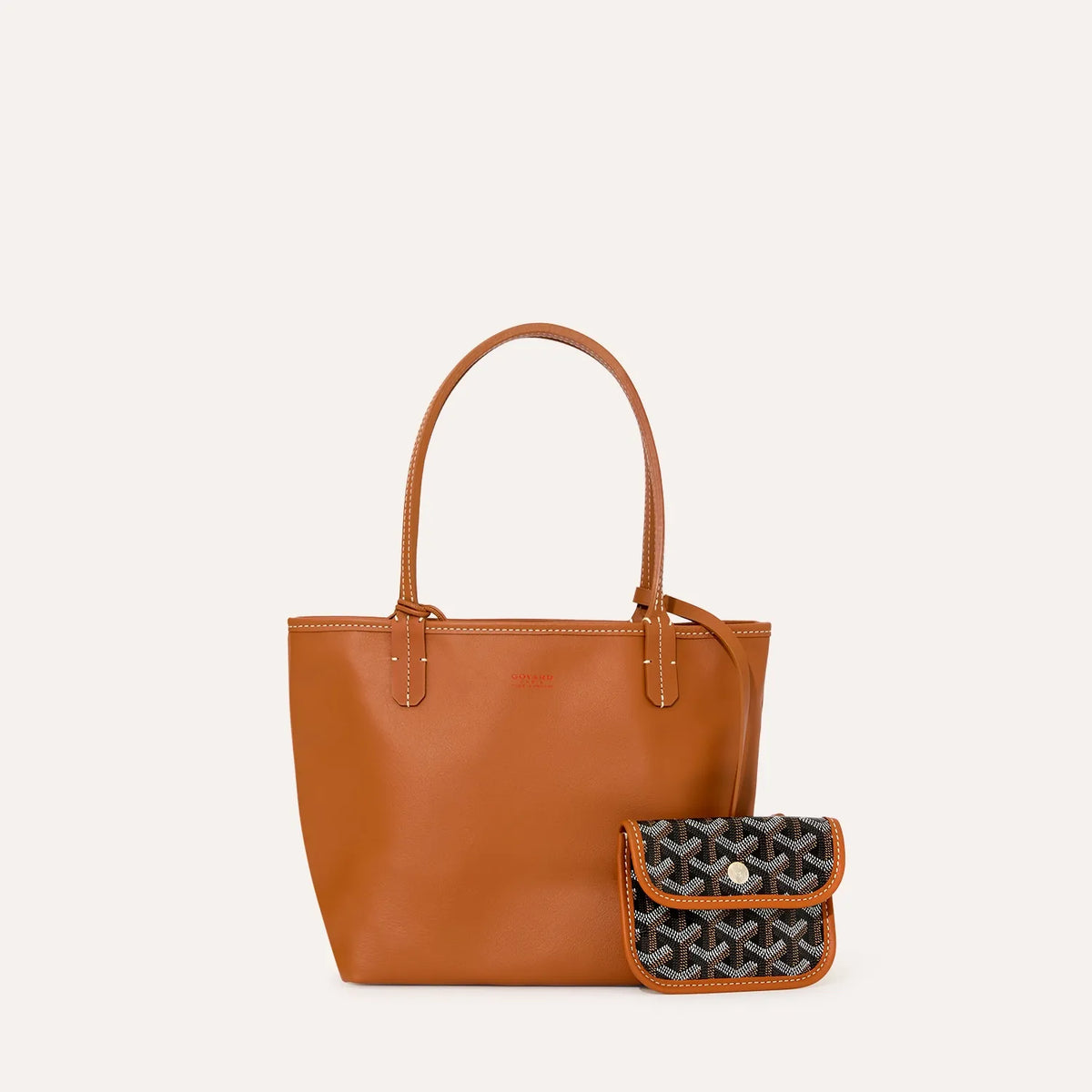Goyard Anjou Mini Bag (Black Tan)