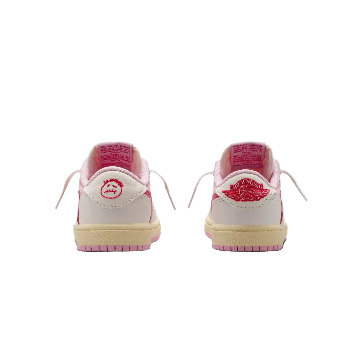 Travis Scott x Air Jordan 1 Retro Low OG SP 'Sail Pink Tropical Pink' PS