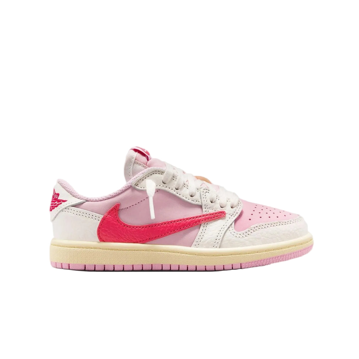 Travis Scott x Air Jordan 1 Retro Low OG SP 'Sail Pink Tropical Pink' PS