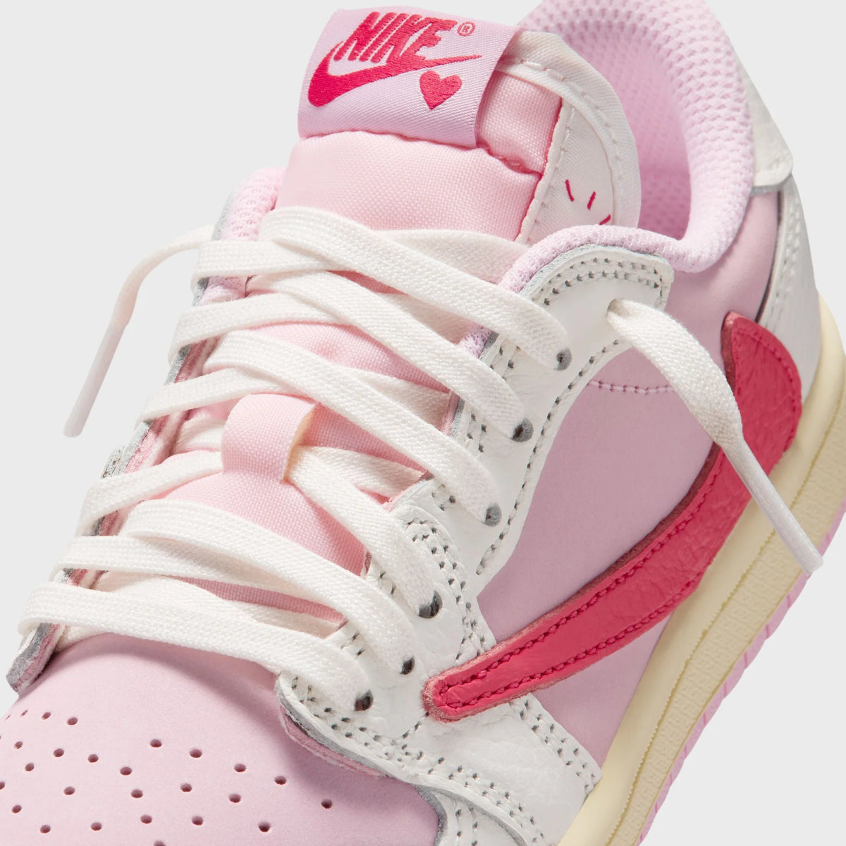 Travis Scott x Air Jordan 1 Retro Low OG SP 'Sail Pink Tropical Pink' PS