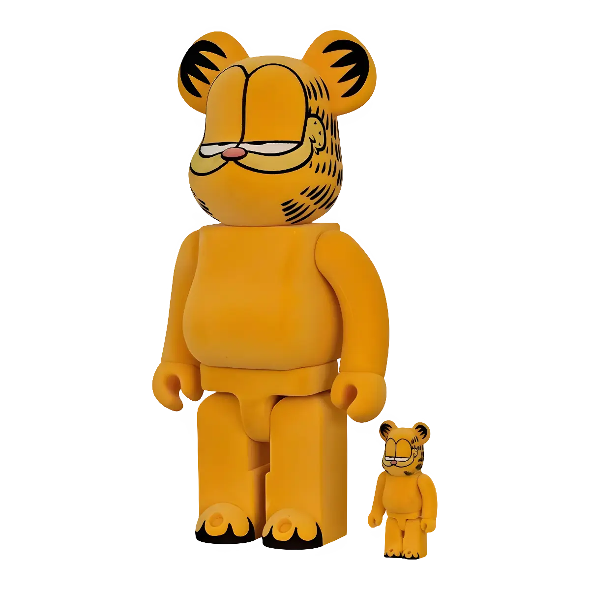 Bearbrick Medicom Garfield Flocky 400% + 100%