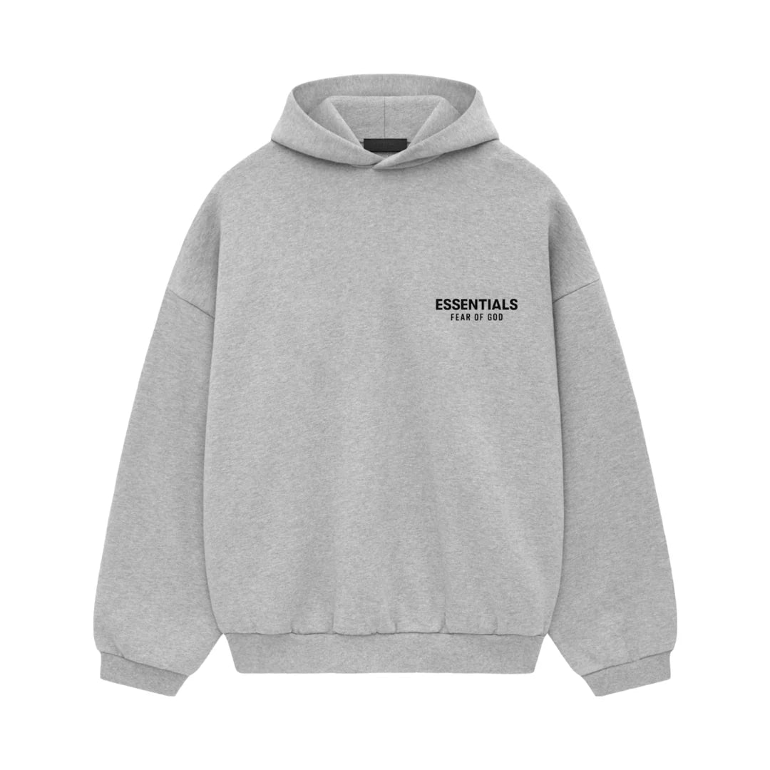 Fear Of God Essentials Holiday 24 Fleece Hoodie 'Light Heather Grey'