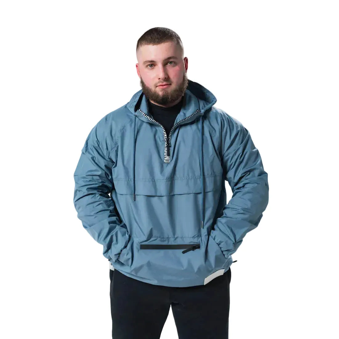 Undrground Half Zip Windbreaker 'Cool Grey'