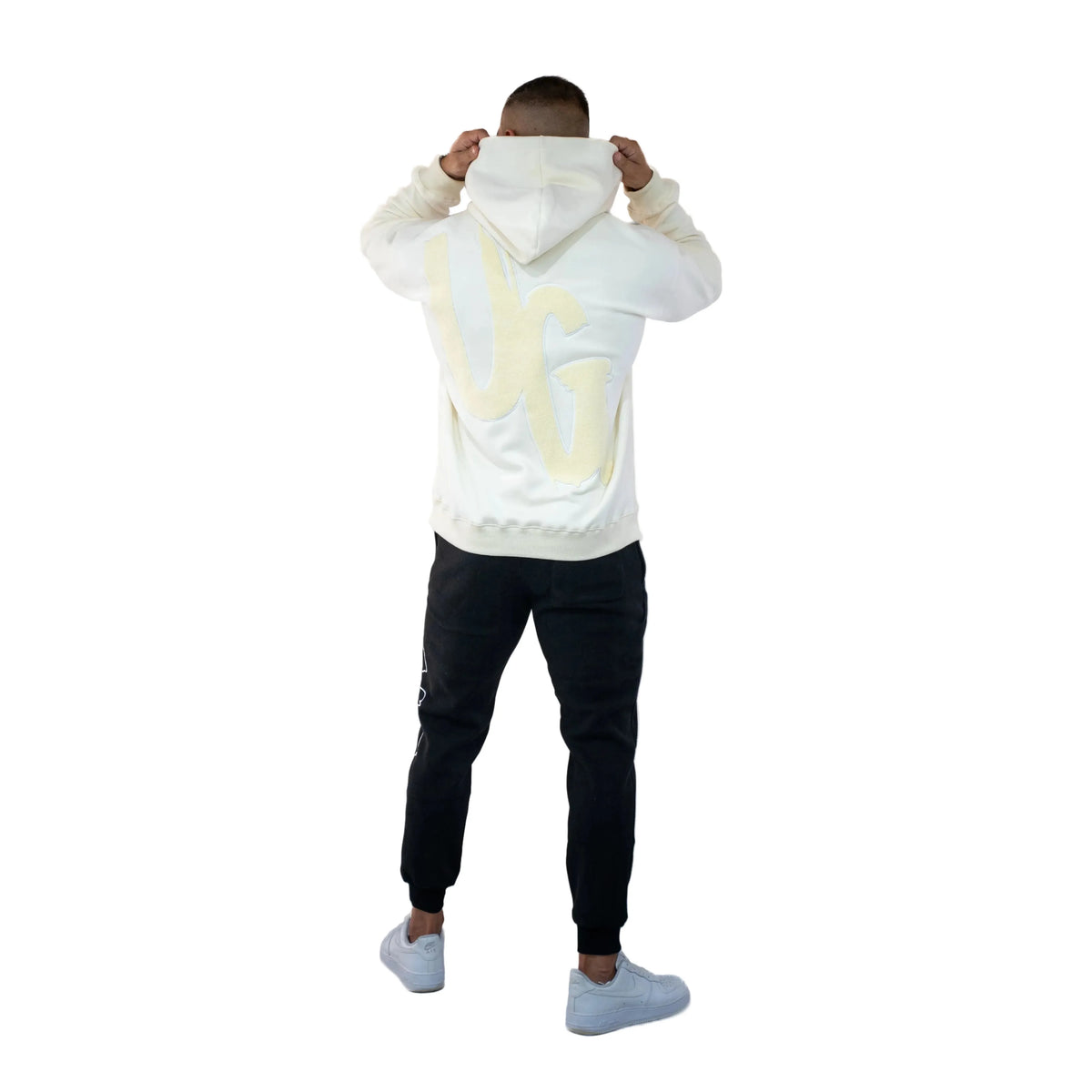 Undrground Moving In Silence Hoodie 'Cream'