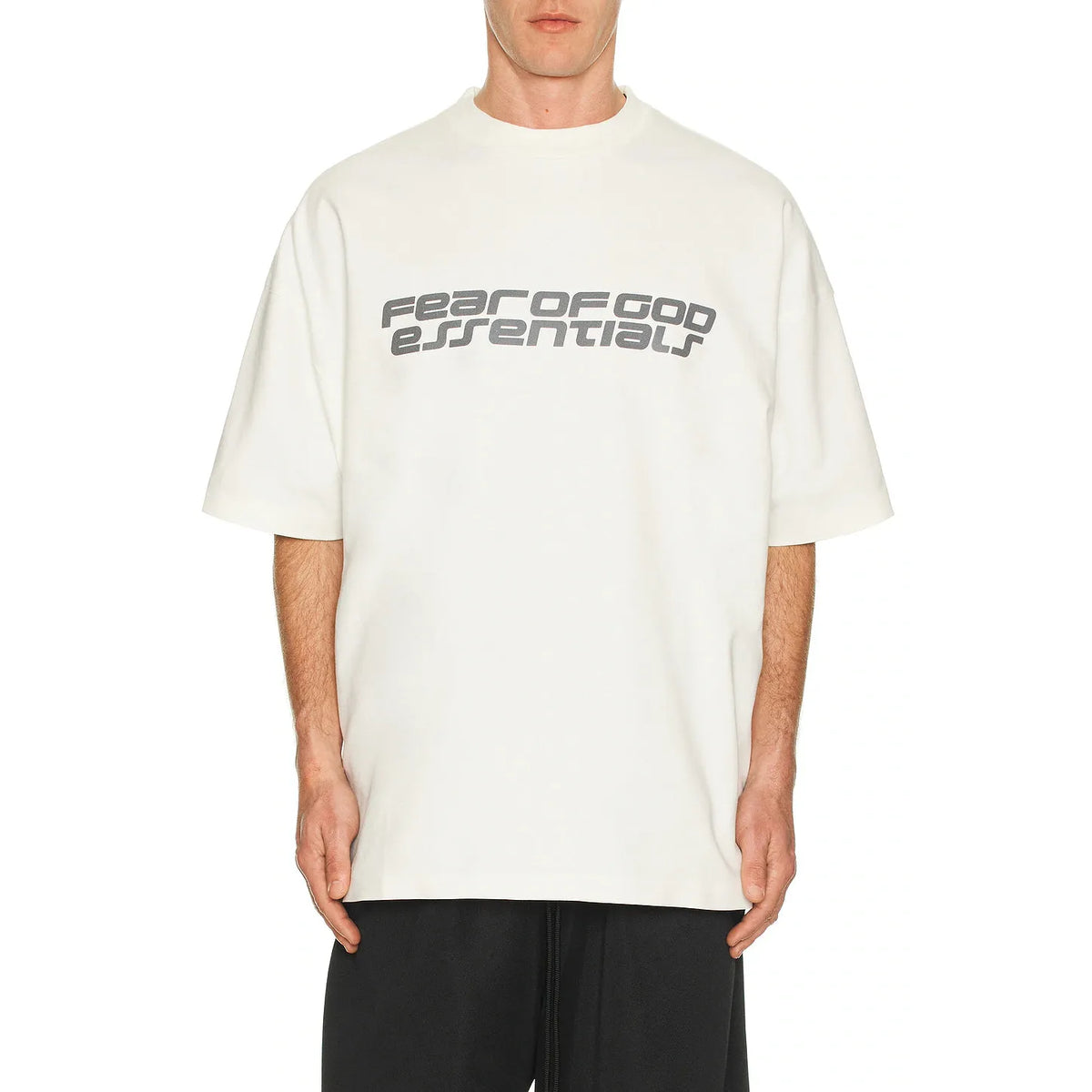 Fear Of God Essentials Ponte 90's T-Shirt 'Ivory'