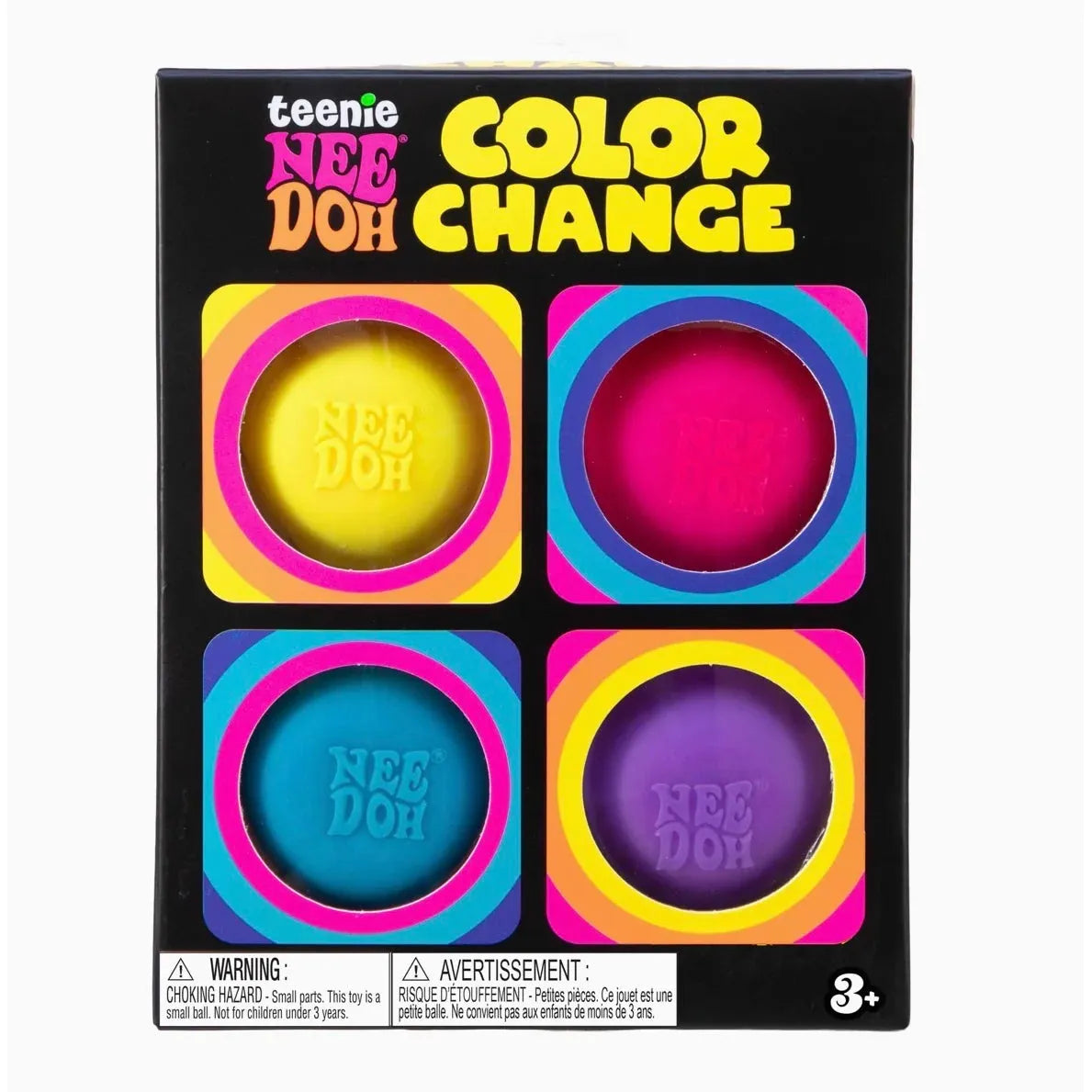 NeeDoh Schylling - Colour Change Teenie (Multi-Pack)