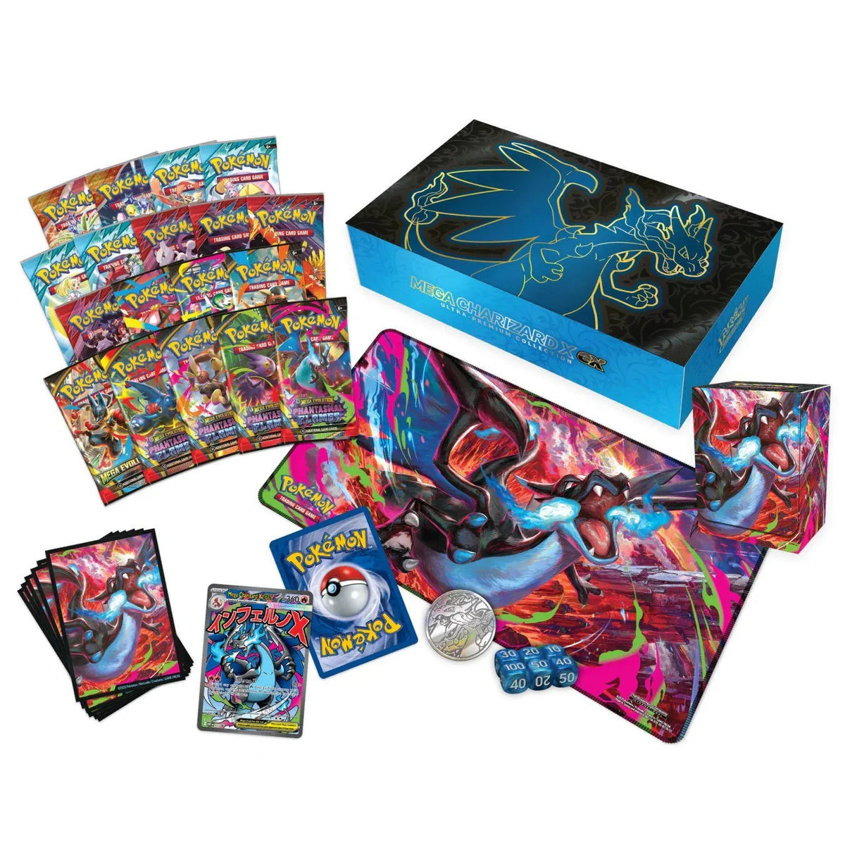 Pokemon TCG: Mega Charizard X ex Ultra Premium Collection