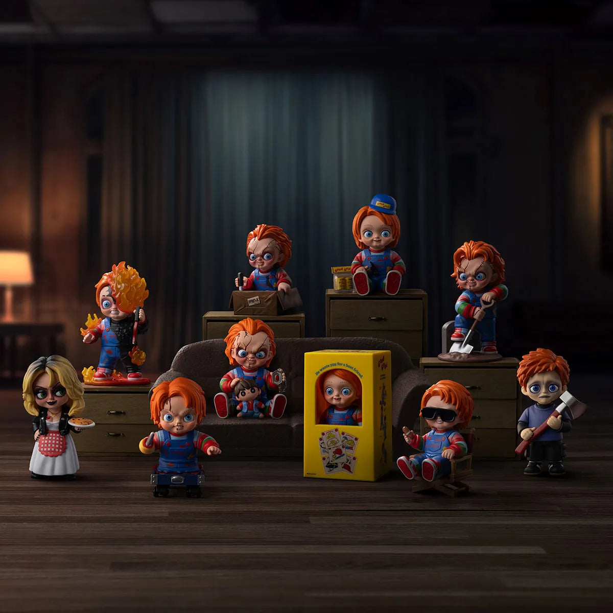 Pop Mart Chucky Frachise Series Blind Box x 1