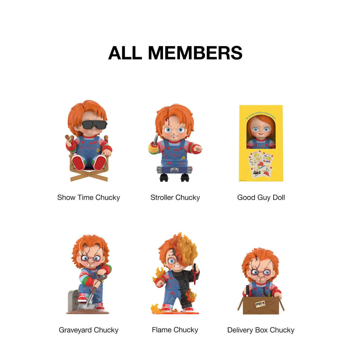Pop Mart Chucky Frachise Series Blind Box x 1