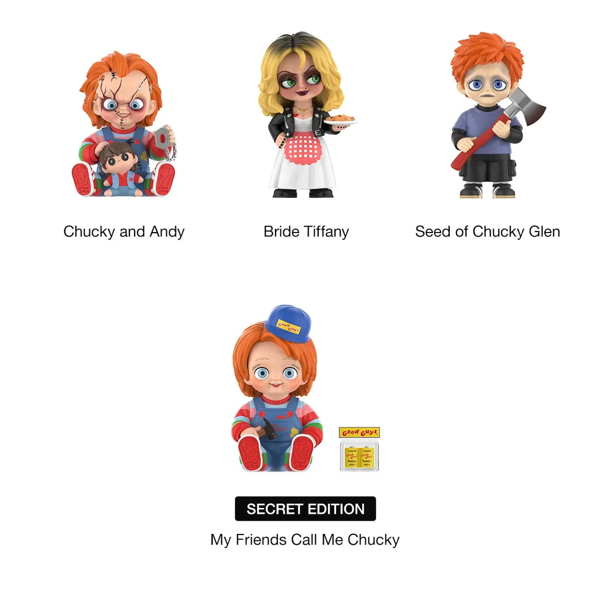Pop Mart Chucky Frachise Series Blind Box x 1
