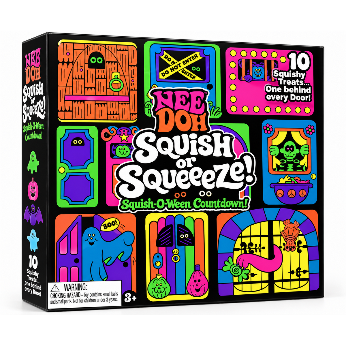 NeeDoh Squish Or Squeeze Squish-O-Ween Advent Calendar