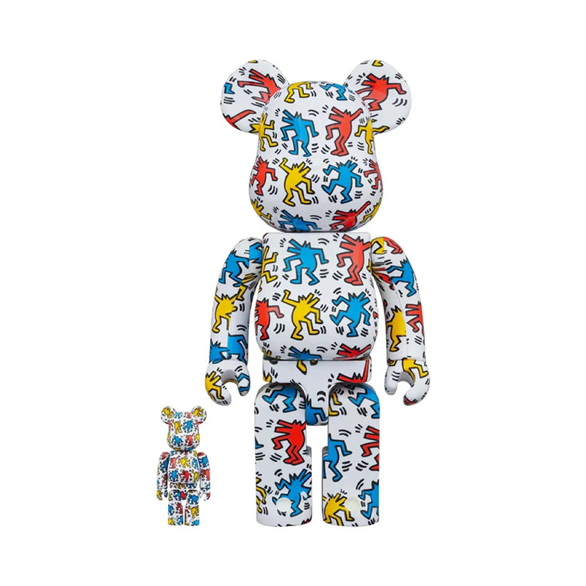 Medicom Toy Bearbrick 100% &amp; 400% Keith Haring #9