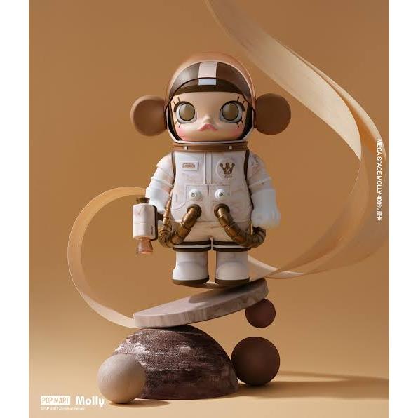 Pop Mart Mega Space Molly  “Mocha” 400%
