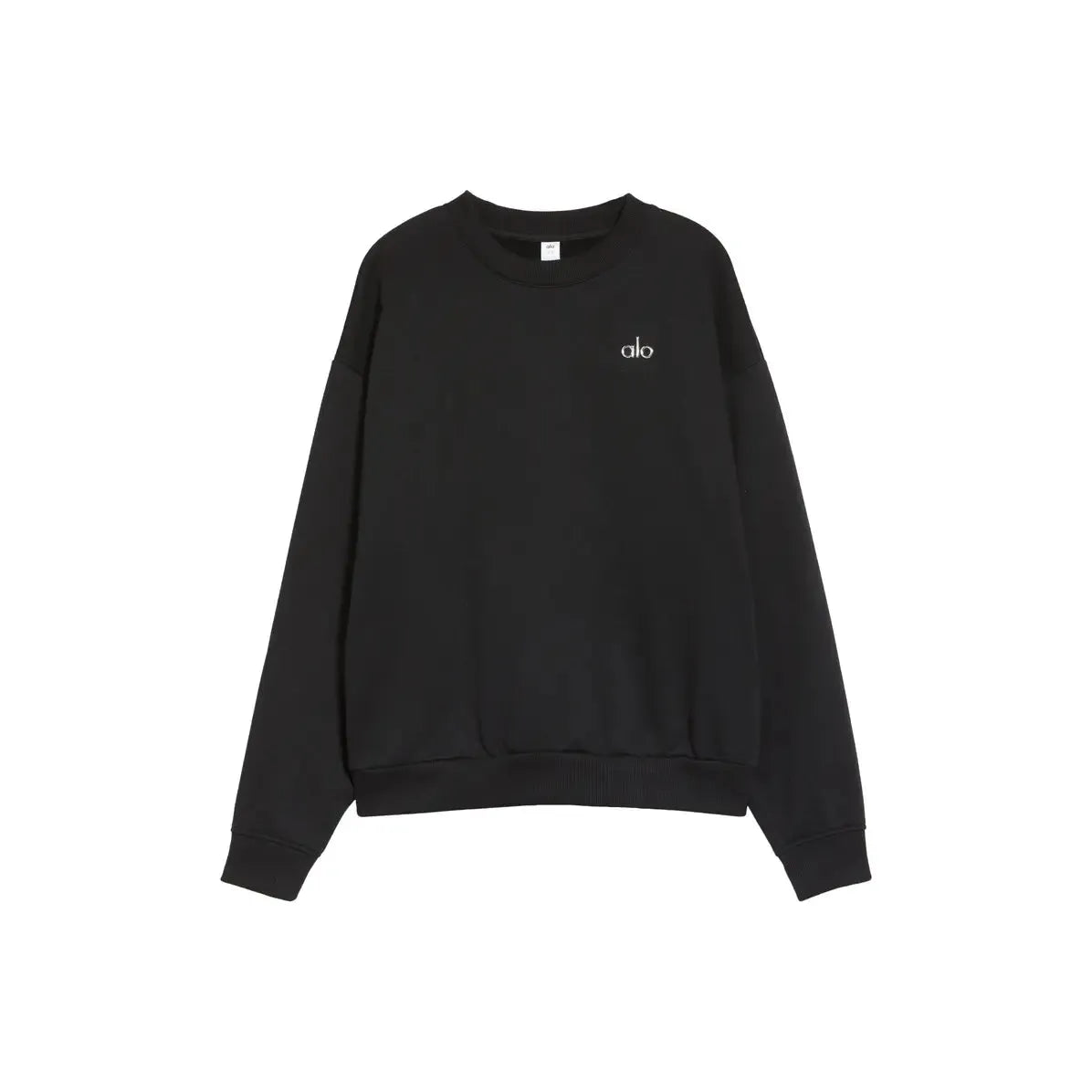 Alo Accolade Crew Neck Pullover 'Black' Unisex