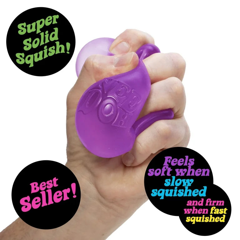 NeeDoh Nice Cube, Satisfying Square Shaped Sensory Toy x 1 (Random Colour)