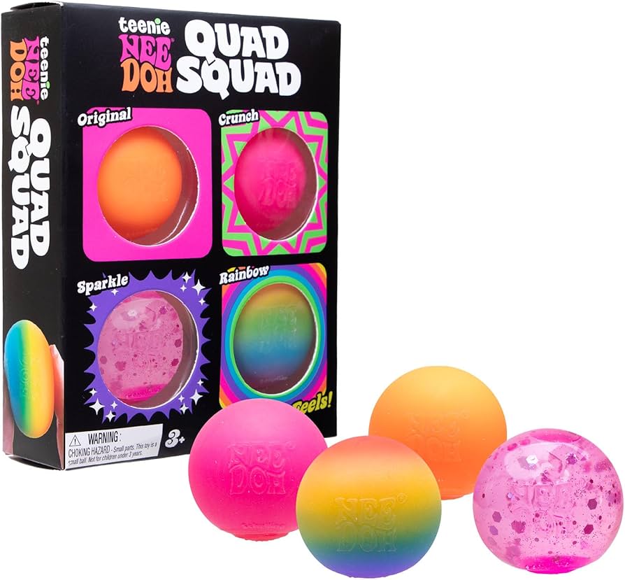 NeeDoh Quad Squad (4 Pack)