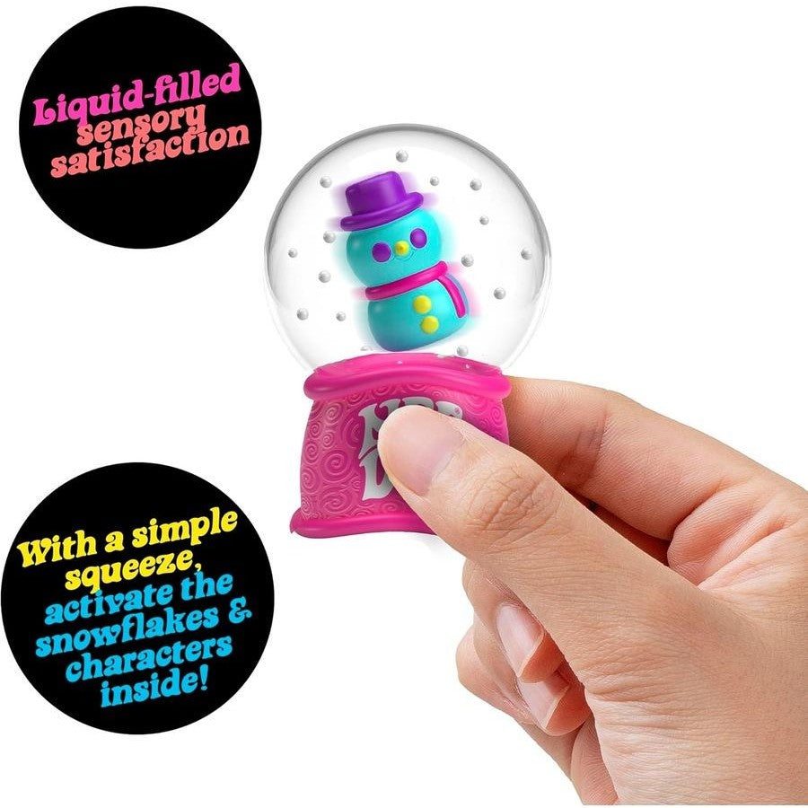 NeeDoh Squishmas Squish N Flow Snow Globe