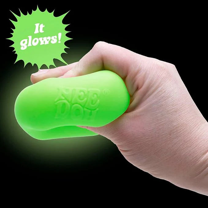 Schylling NeeDoh Glow in the dark Cube x 1