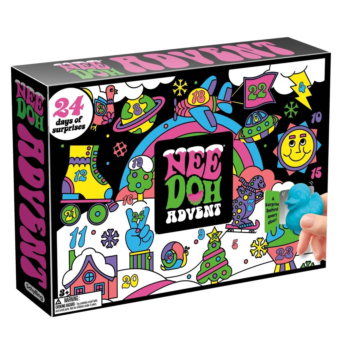 Schylling NeeDoh Christmas Advent Calendar (2026)