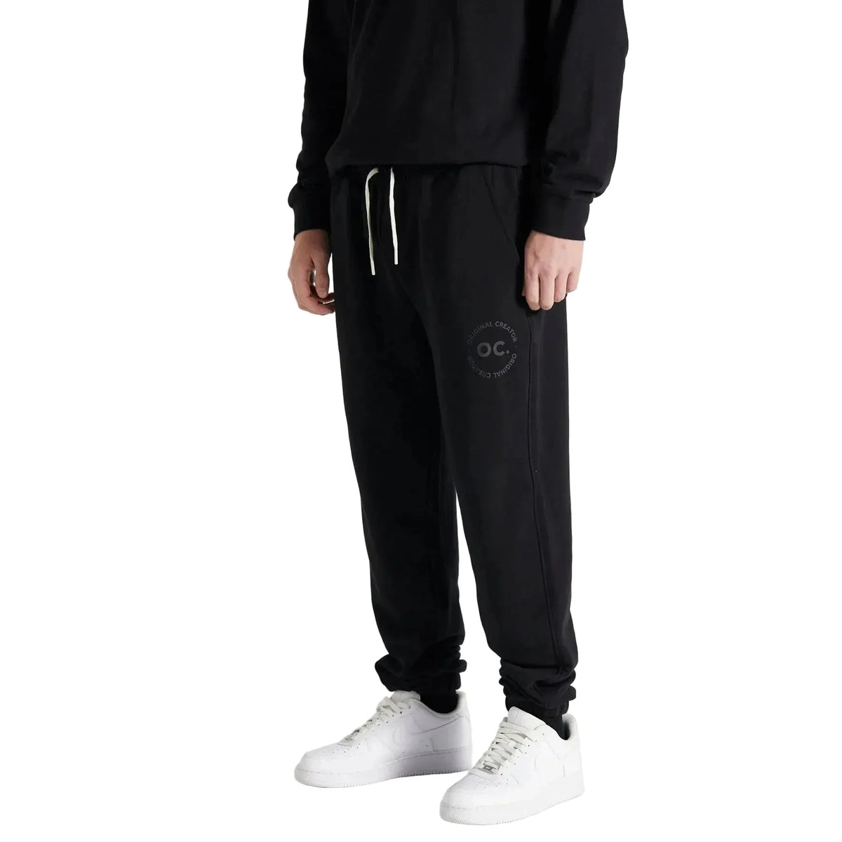 Original Creator Scripture Sweatpants ‘Jet Black’