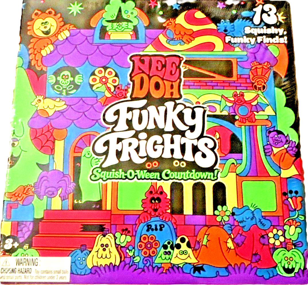 Schylling NeeDoh Funky Frights Calendar (2026)