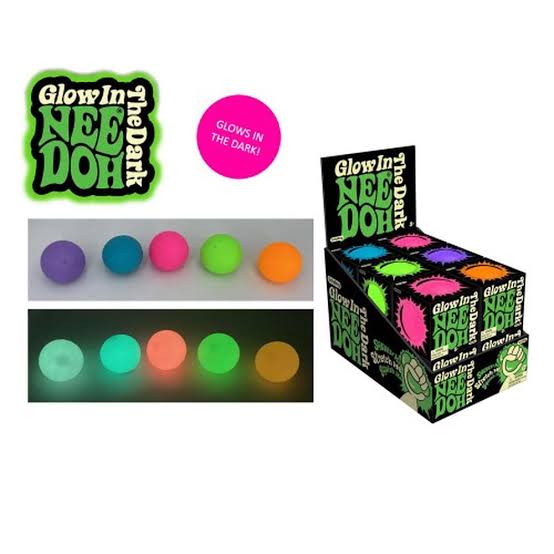 Needoh Glow in the Dark Ball x 1