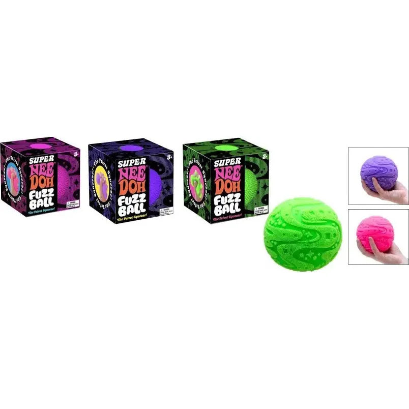 Needoh SUPER fuzz ball x 1
