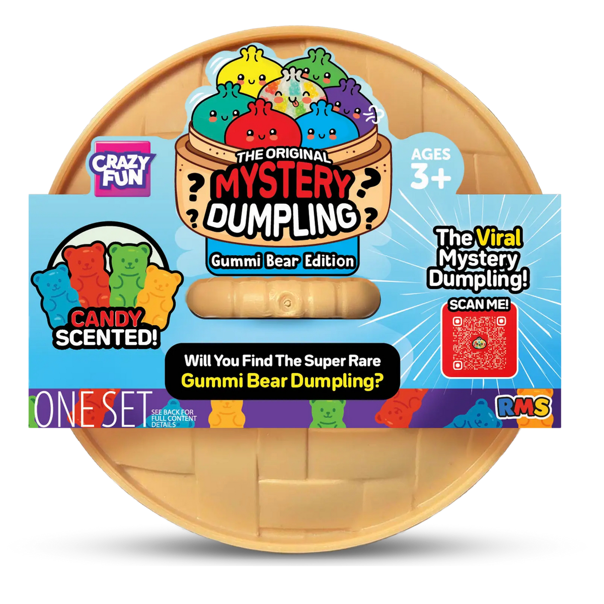 RMS Mystery Dumpling Blind Box x 1 'Gummy Bear’ Candy Scented LIMITED