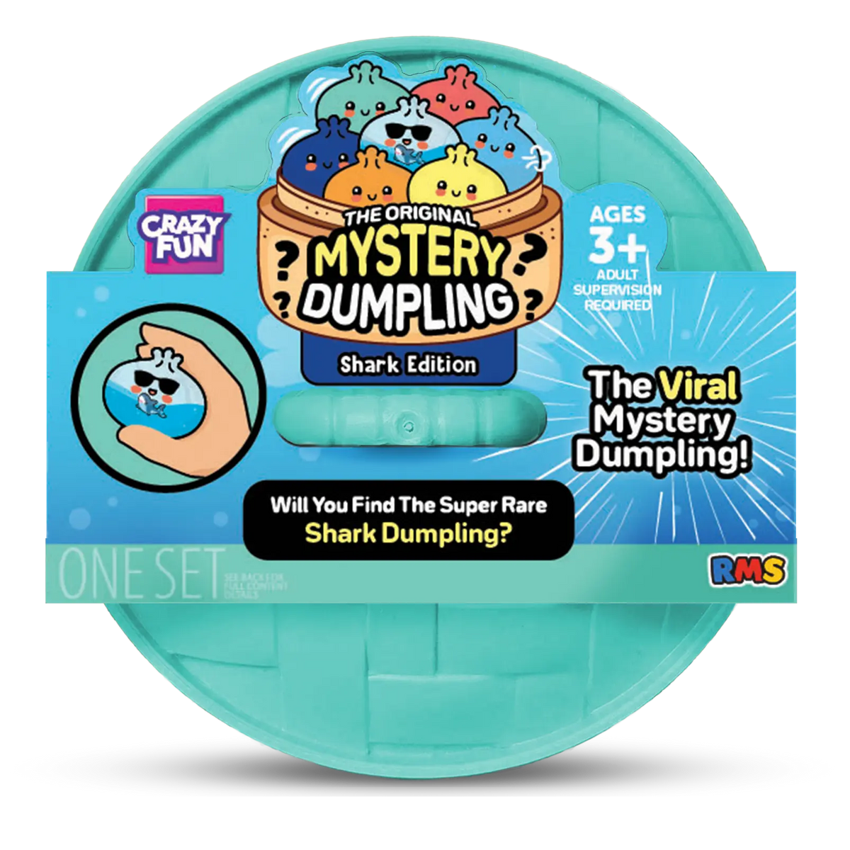 RMS Squishy Dumpling Mystery Shark x 1