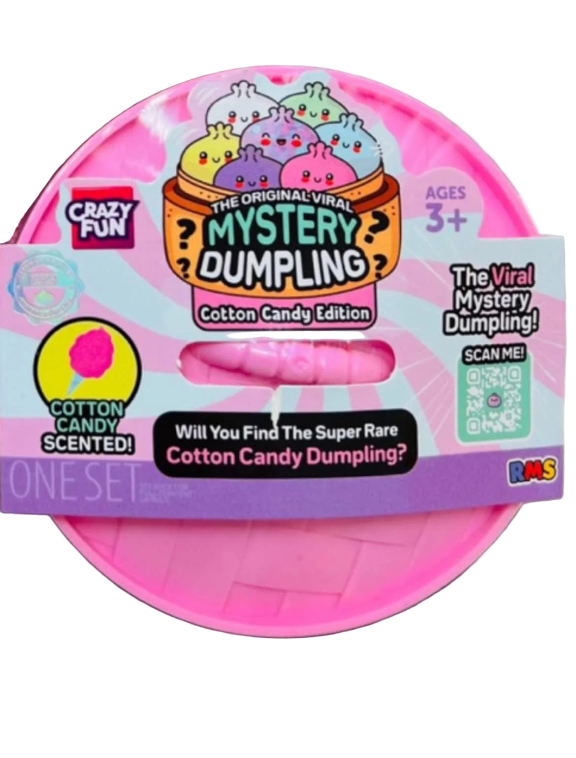 RMS Squishy Dumpling Mystery Cotton Candy Scented x 1