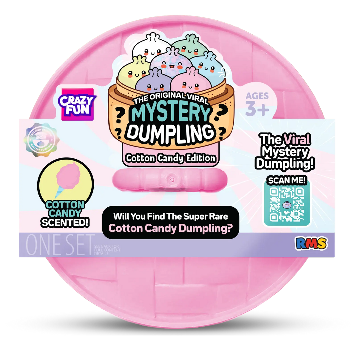RMS Squishy Dumpling Mystery Cotton Candy Scented x 1