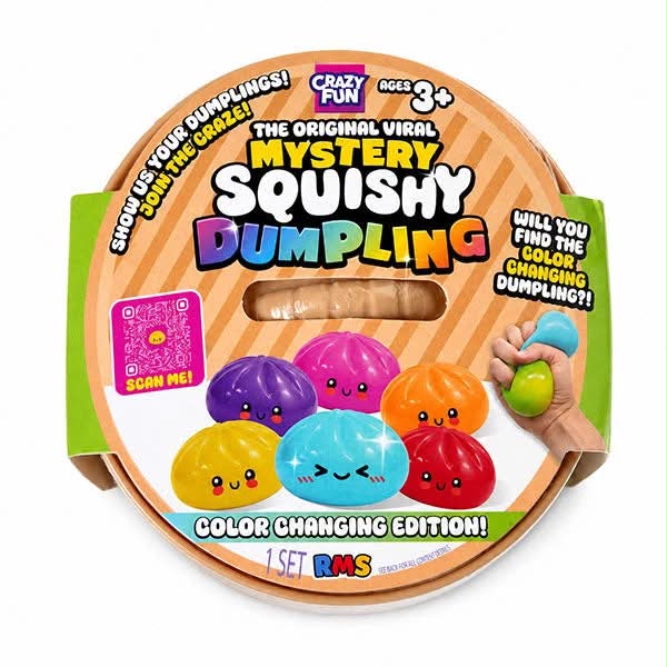 RMS Mystery Squishy Dumpling Colour Changing  x 1