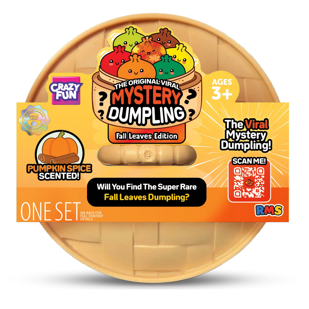 RMS Squishy Fall leaves Dumpling x 1