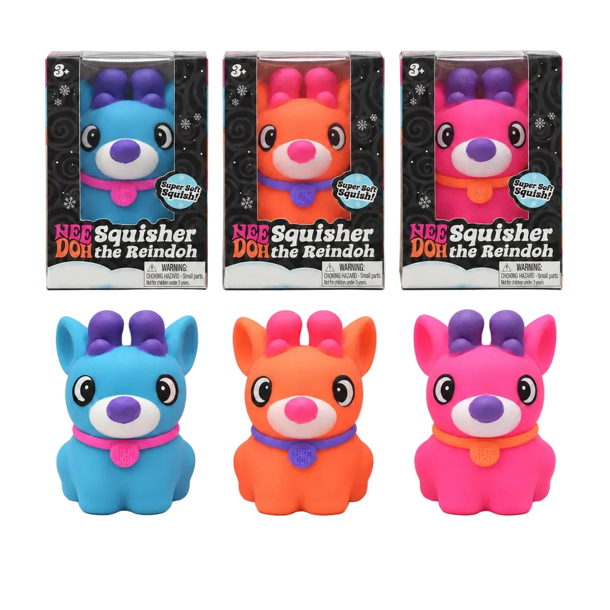 NeeDoh Squisher the Reindeer x 1