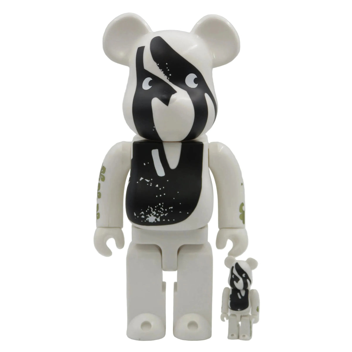 MEDICOM BE@RBRICK Kuntzel + Deygas Cap & Pep 400% + 100% Figures