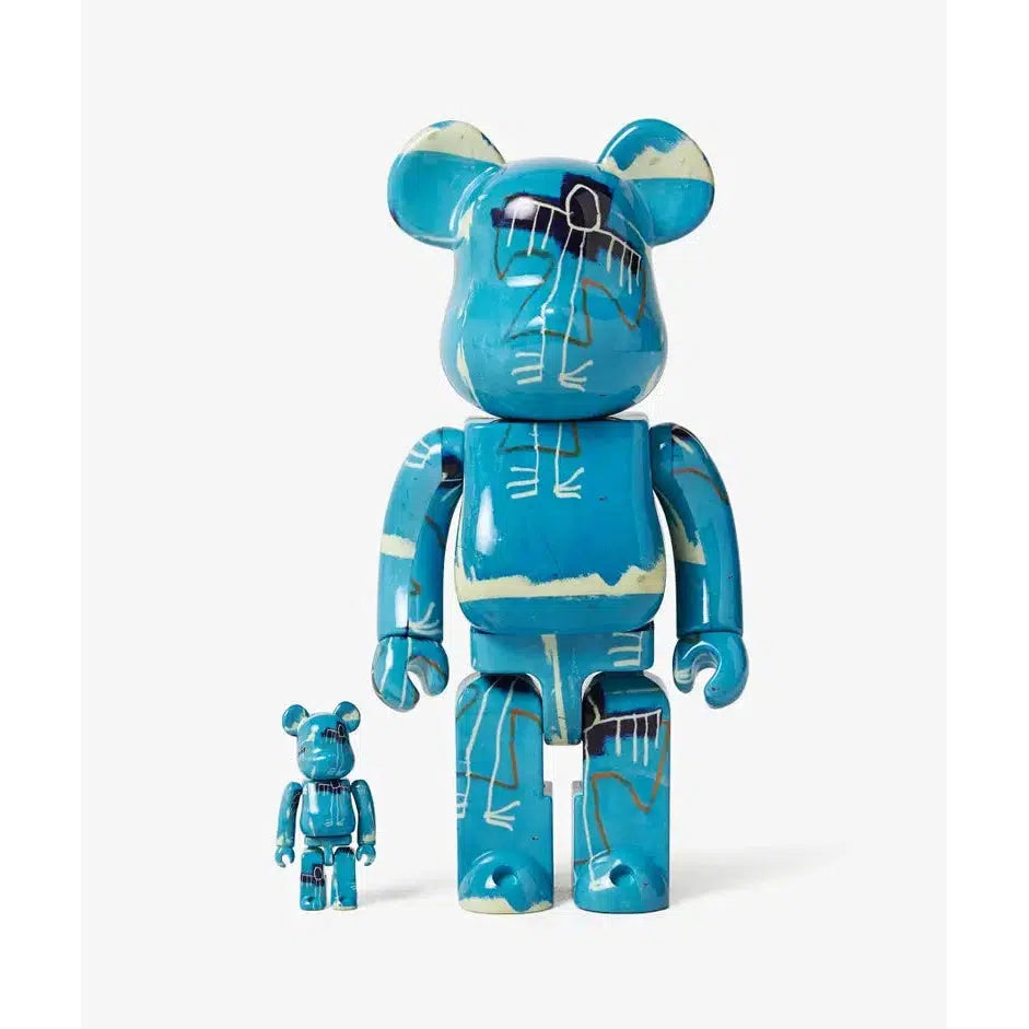 Medicom Toy BE@RBRICK Jean Michel Basquiat 9 100% & 400% | Waves Never Die | Medicom | Toy