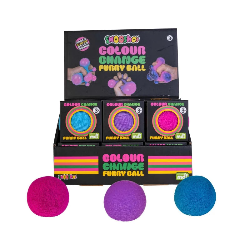 Smoosho's Colour Change Fuzzy Ball (Random Colour x1)
