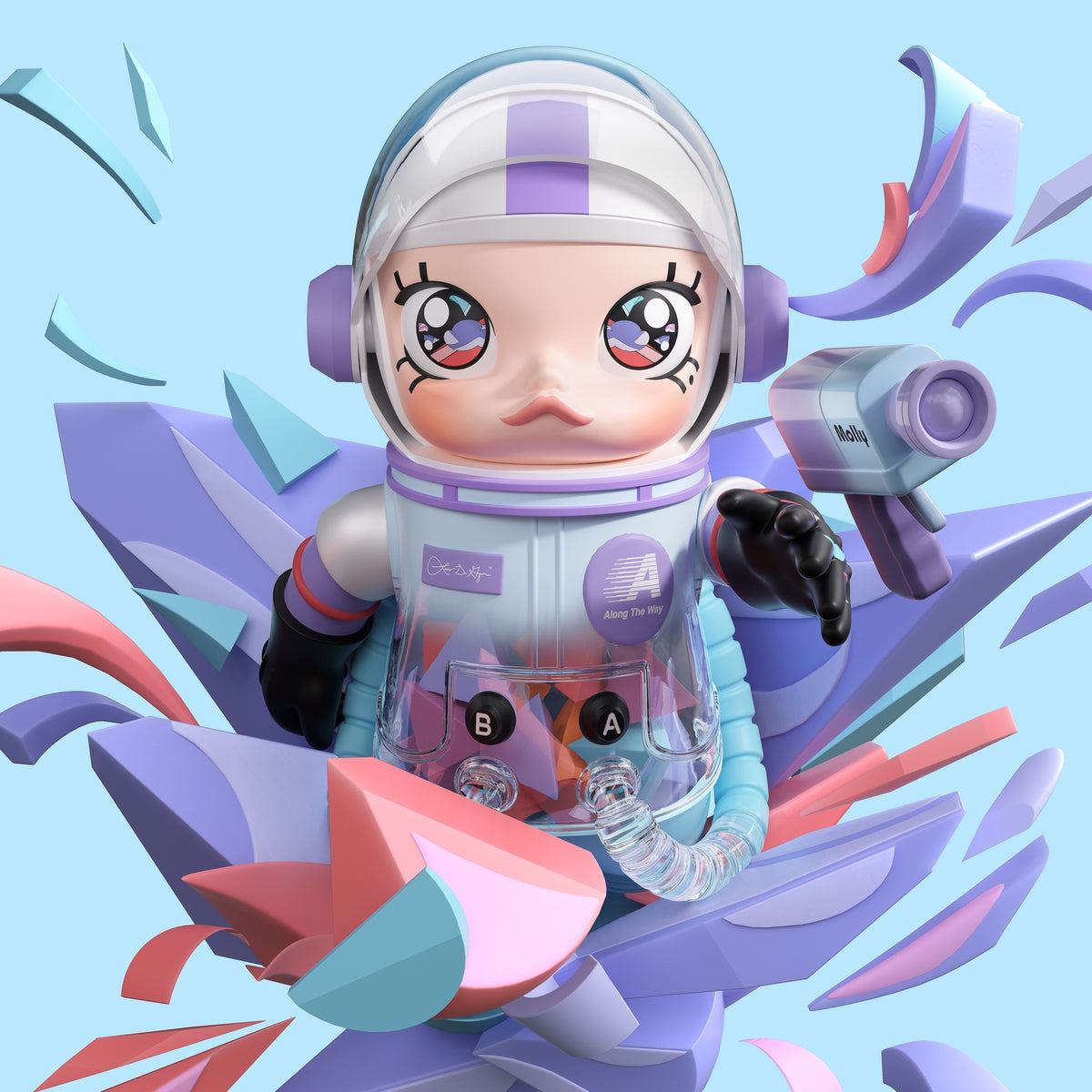 Pop Mart Louis De Guzman Mega Space Molly 400%