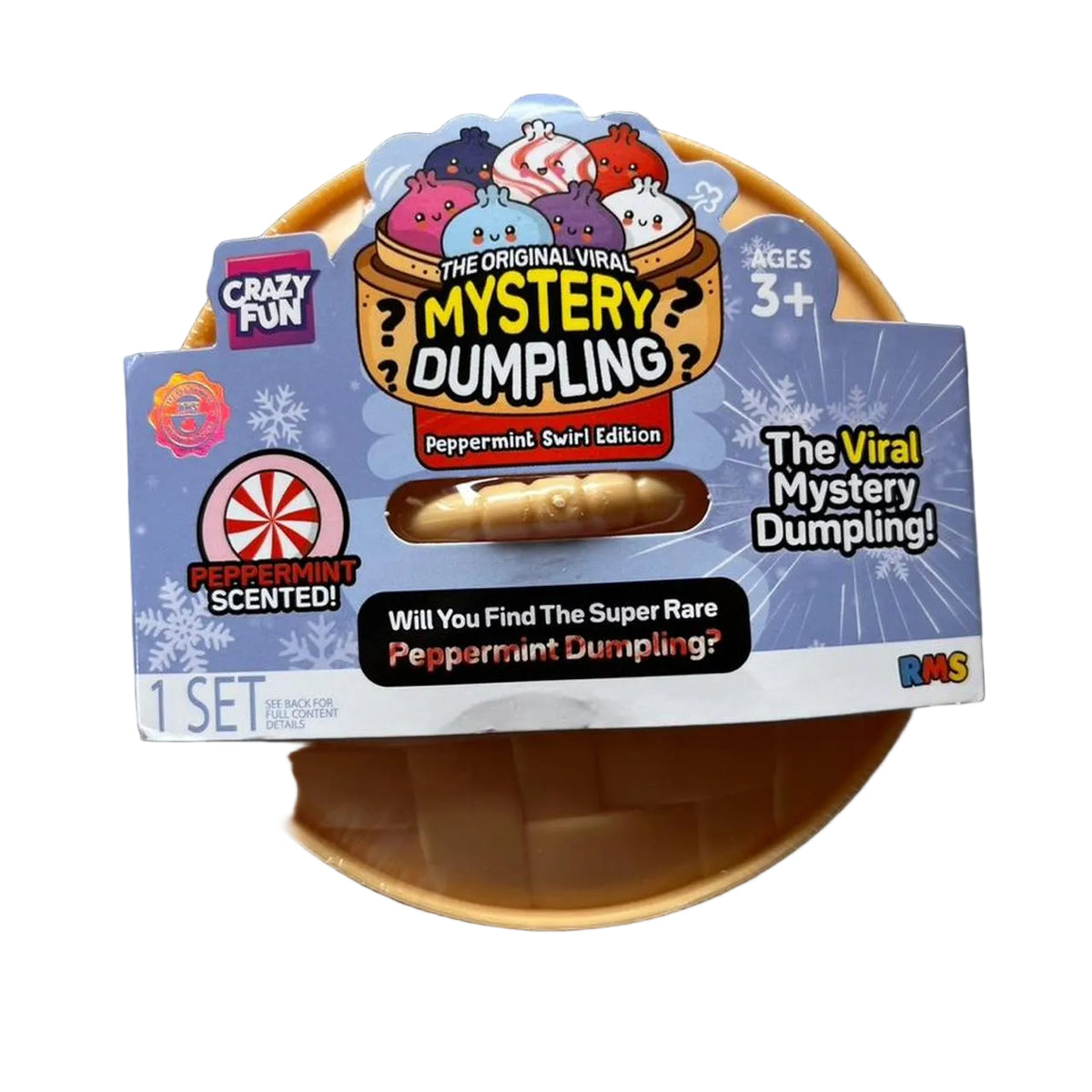 RMS Squishy Dumpling Mystery 'Peppermint Swirl' x1