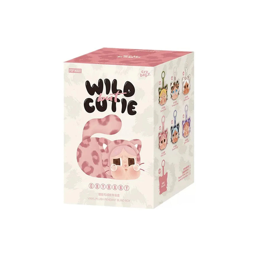 POP MART CRYBABY Wild But Cutie Series - Vinyl Plush Pendant Blind Box