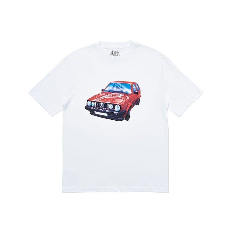 Palace GT Alight T-Shirt (White) | Waves Never Die | Palace | Clothing
