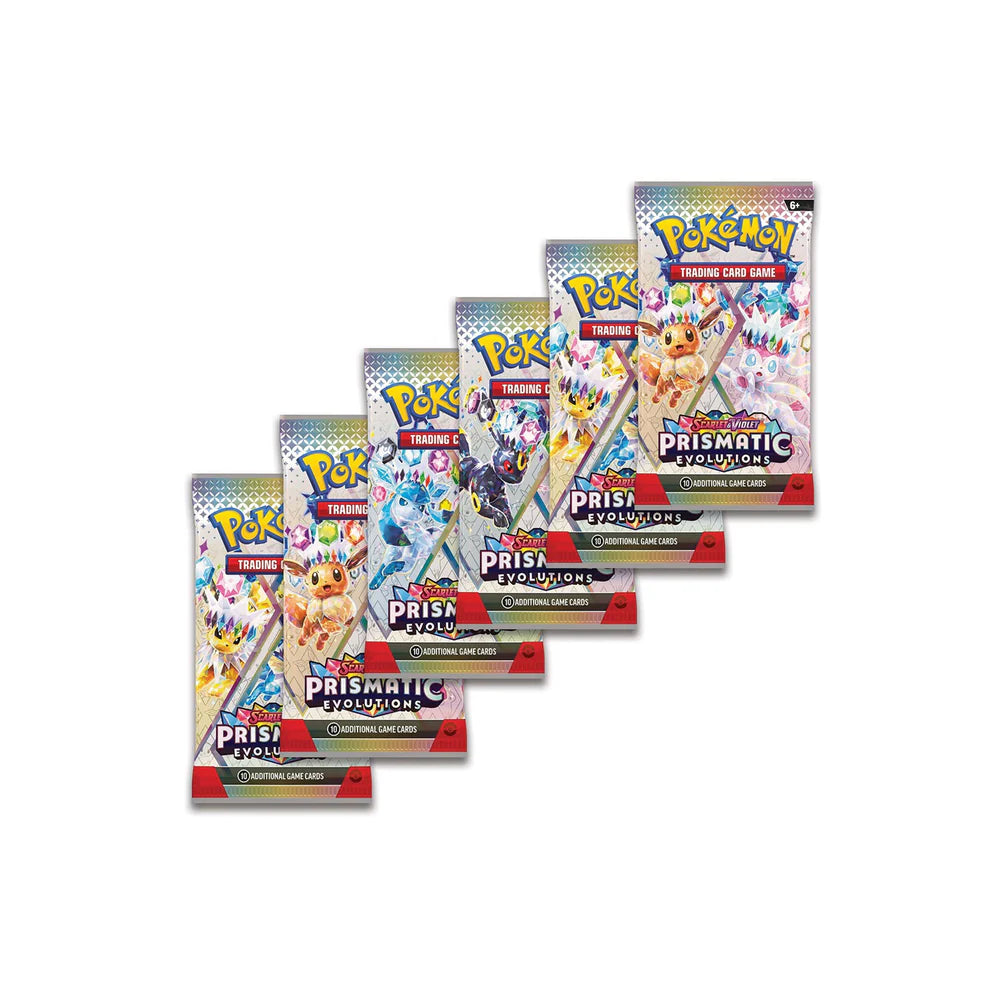 Pokémon TCG Scarlet & Violet Prismatic Evolutions Booster Bundle