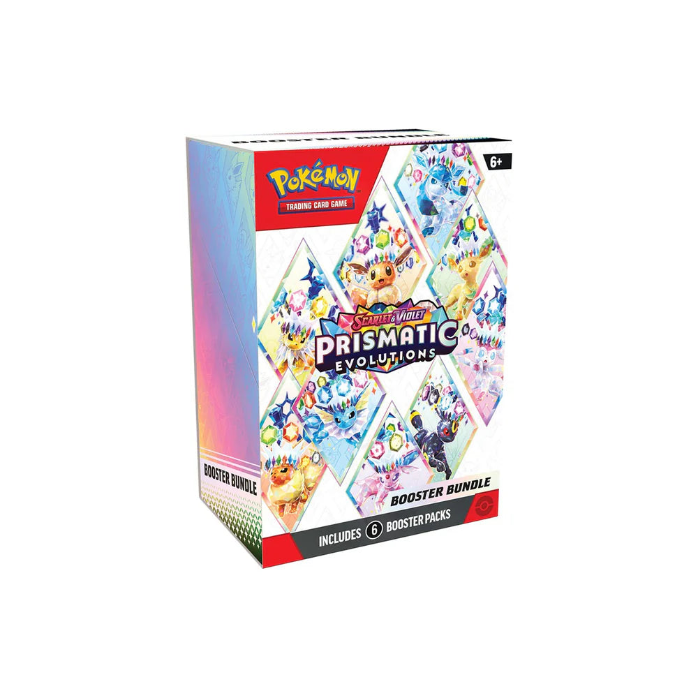 Pokémon TCG Scarlet & Violet Prismatic Evolutions Booster Bundle