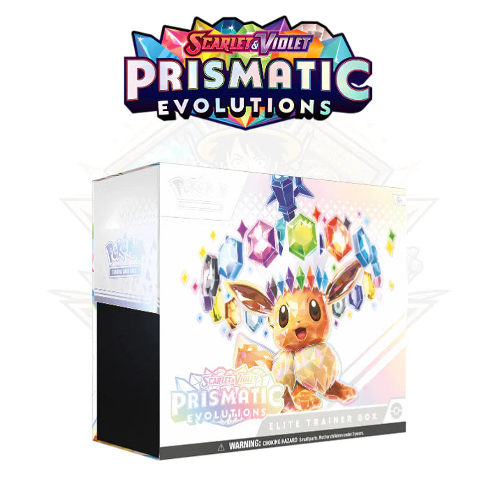 Pokemon Trading Card Game: Scarlet & Violet Prismatic Evolutions Elite Trainer Box