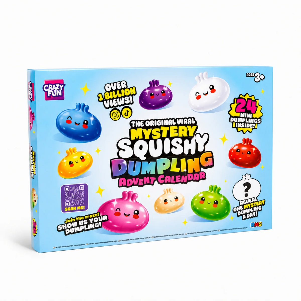 RMS Crazy Fun Dumpling Advent Squishy Calendar 2026