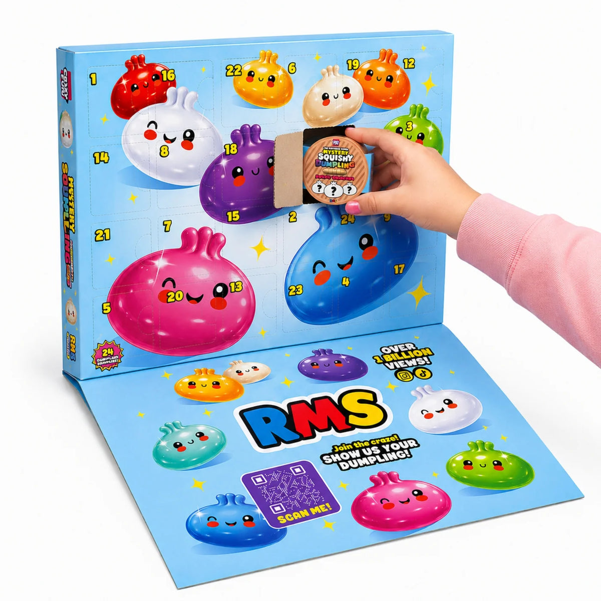 RMS Crazy Fun Dumpling Advent Squishy Calendar 2026