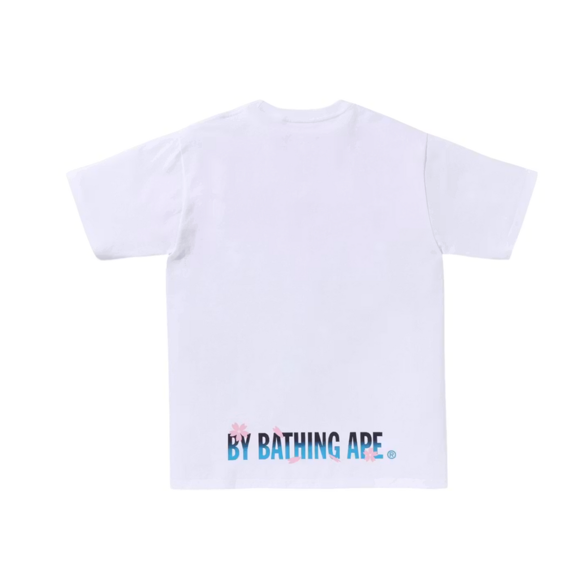 BAPE Sakura Ape Face T-Shirt 'White/Pink'