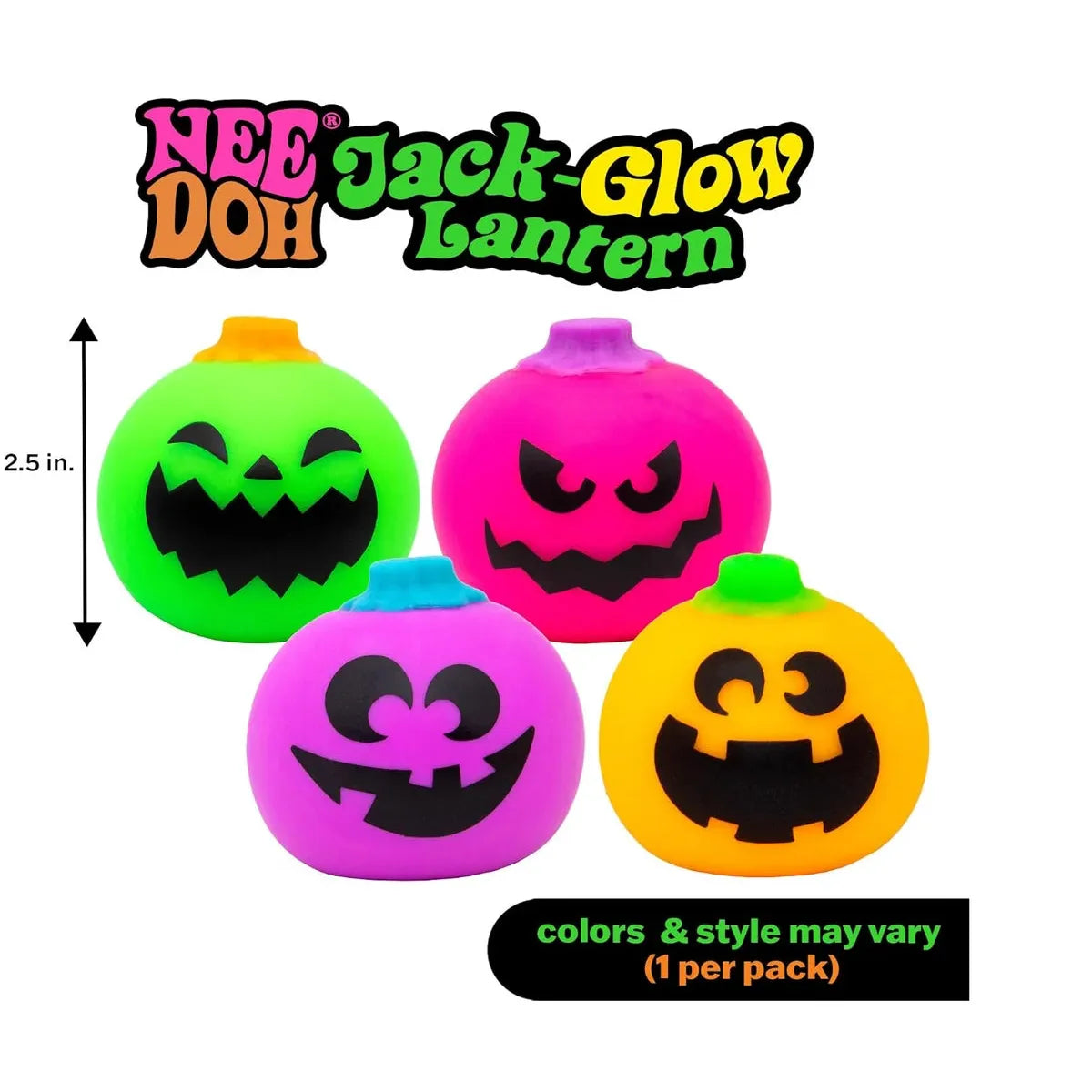 NeeDoh Jack Glow Lantern x 1