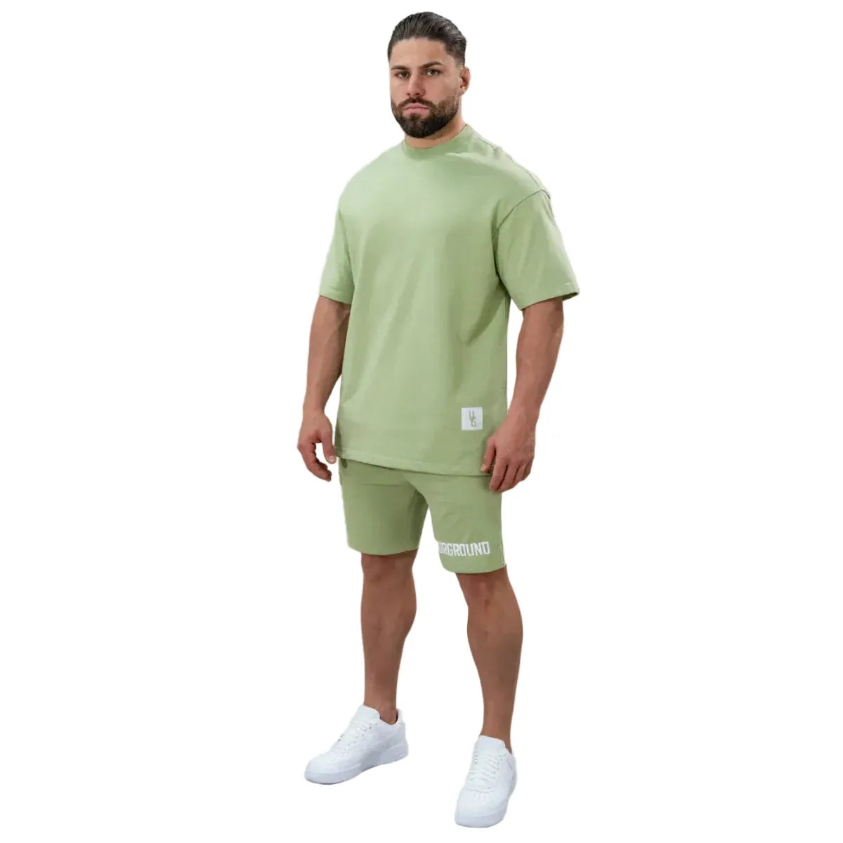 Undrground Relaxed Fit T-Shirt 'Olive'
